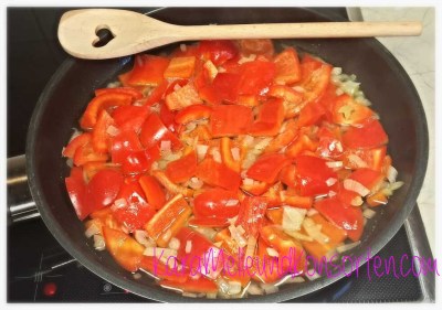 Paprika- dünsten. ok