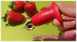 Erdbeer - Ausstecher offen ok