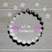 Ausstechform rund 6,5 cm II OK