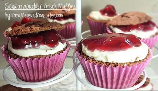 Schwarzwälder-Kirsch-Muffins II